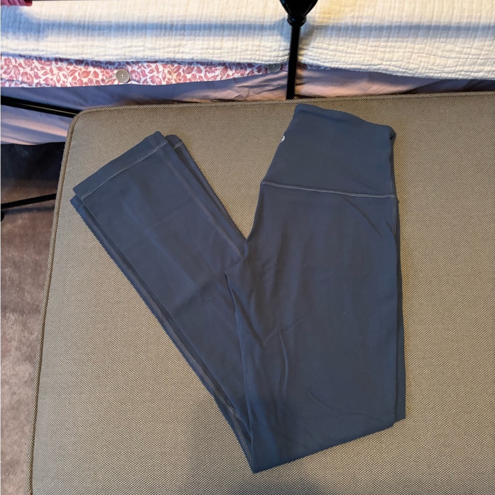 Lululemon blue mini flare leggings